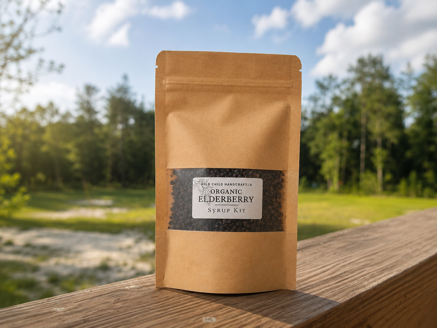 Organic Elderberry Syrup Kit