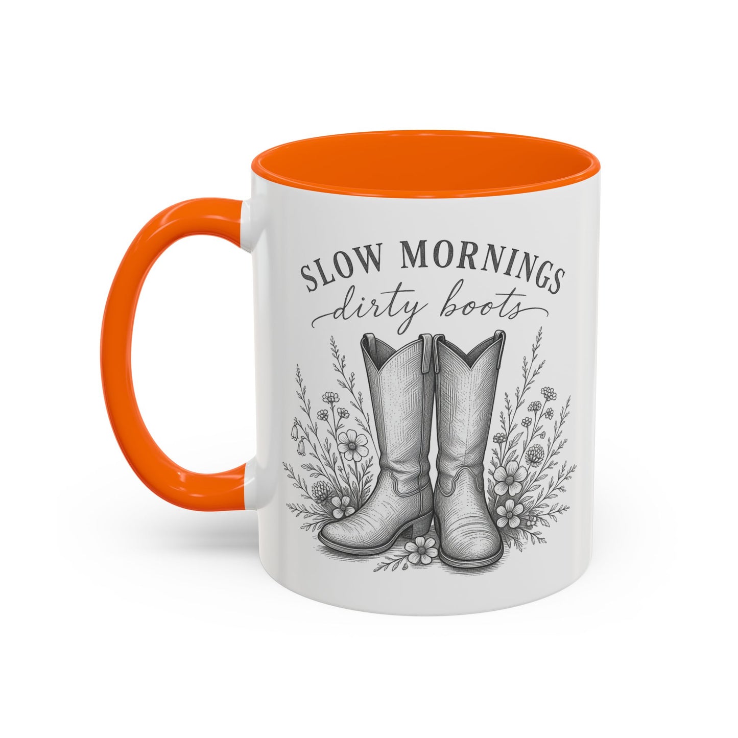 Slow Morning & Dirty Boots Wildflower Coffee Cup