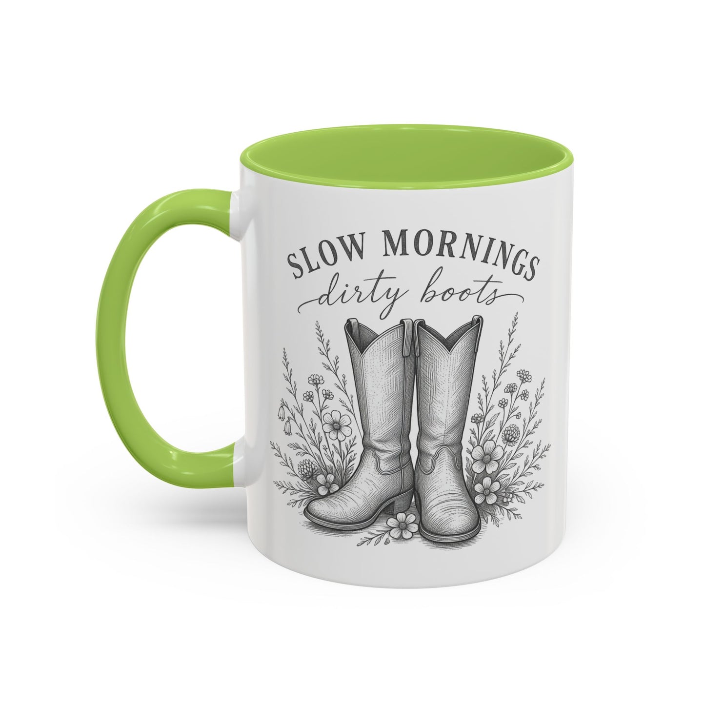 Slow Morning & Dirty Boots Wildflower Coffee Cup