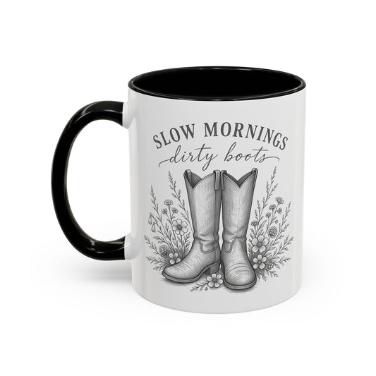 Slow Morning & Dirty Boots Wildflower Coffee Cup