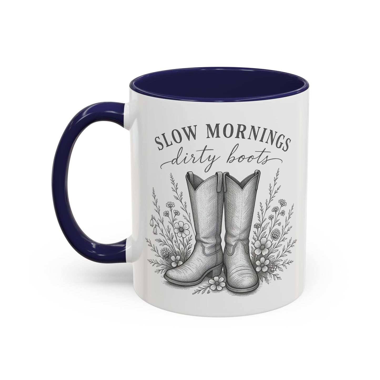 Slow Morning & Dirty Boots Wildflower Coffee Cup