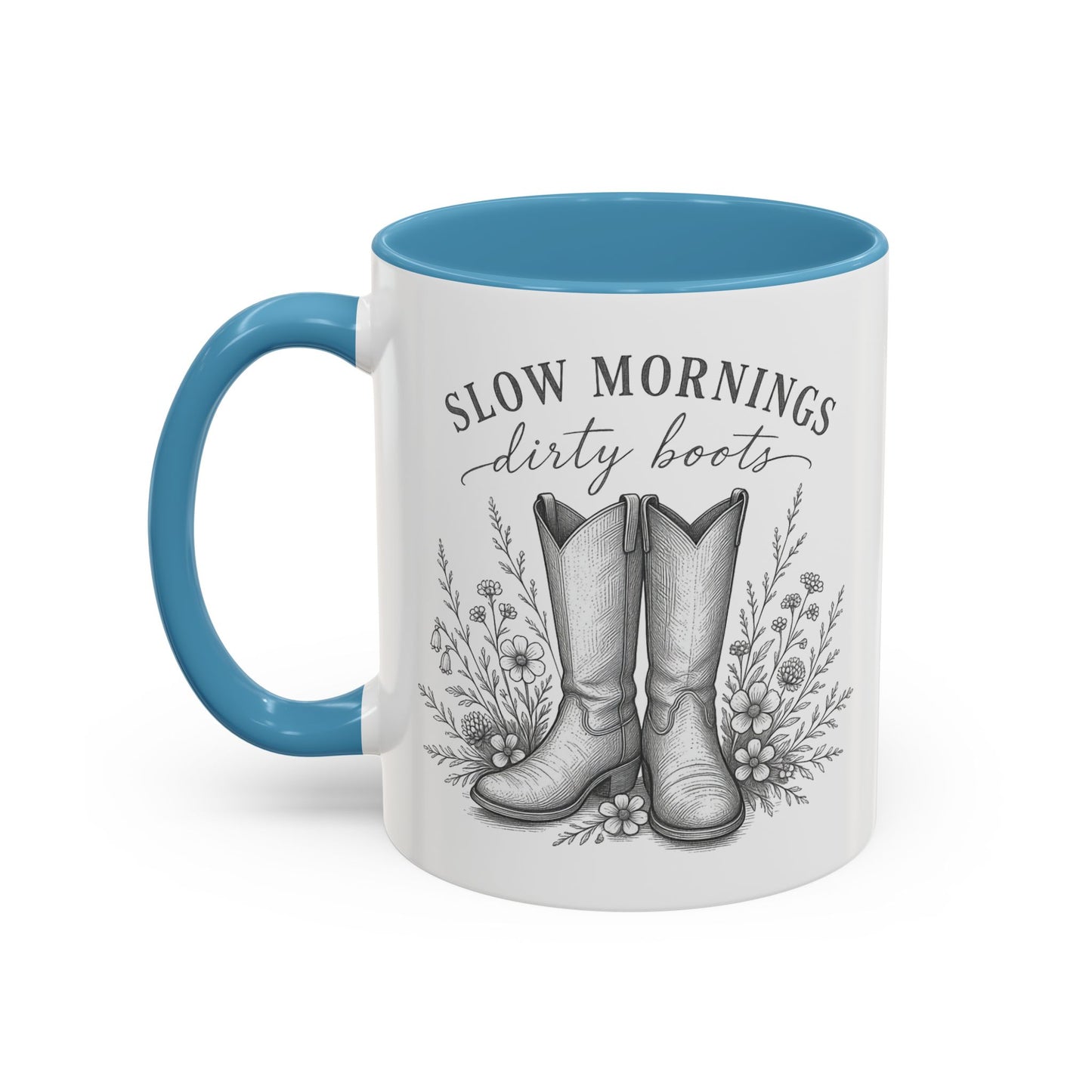 Slow Morning & Dirty Boots Wildflower Coffee Cup