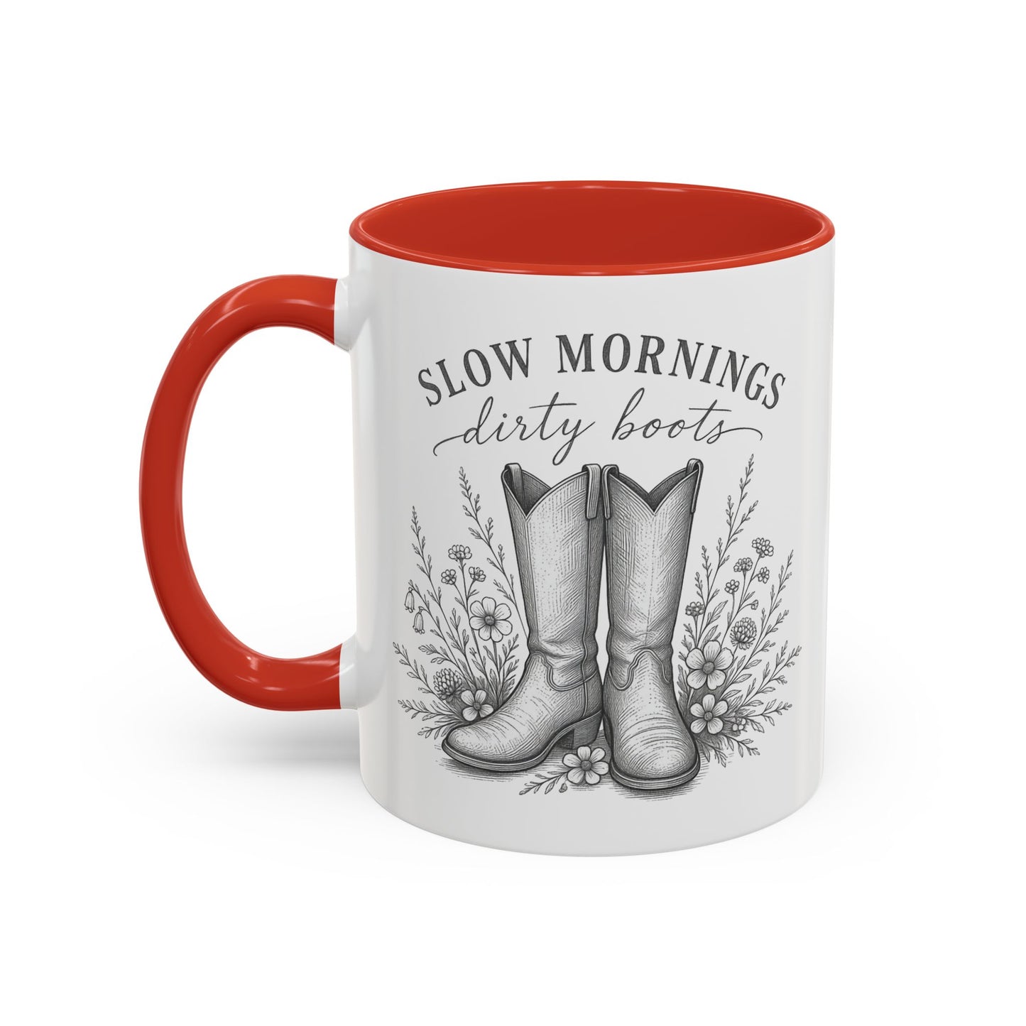 Slow Morning & Dirty Boots Wildflower Coffee Cup